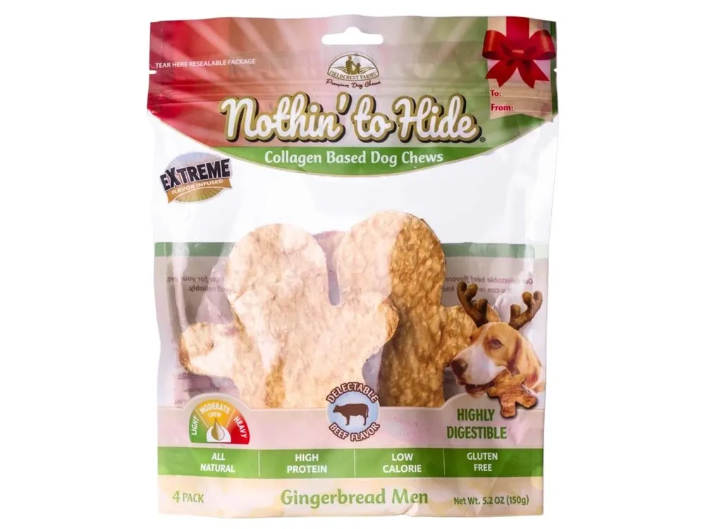 Akční Nabídka neuvedeno Nothin‘ to Hide Perníček hovězí 14cm/4ks/150g