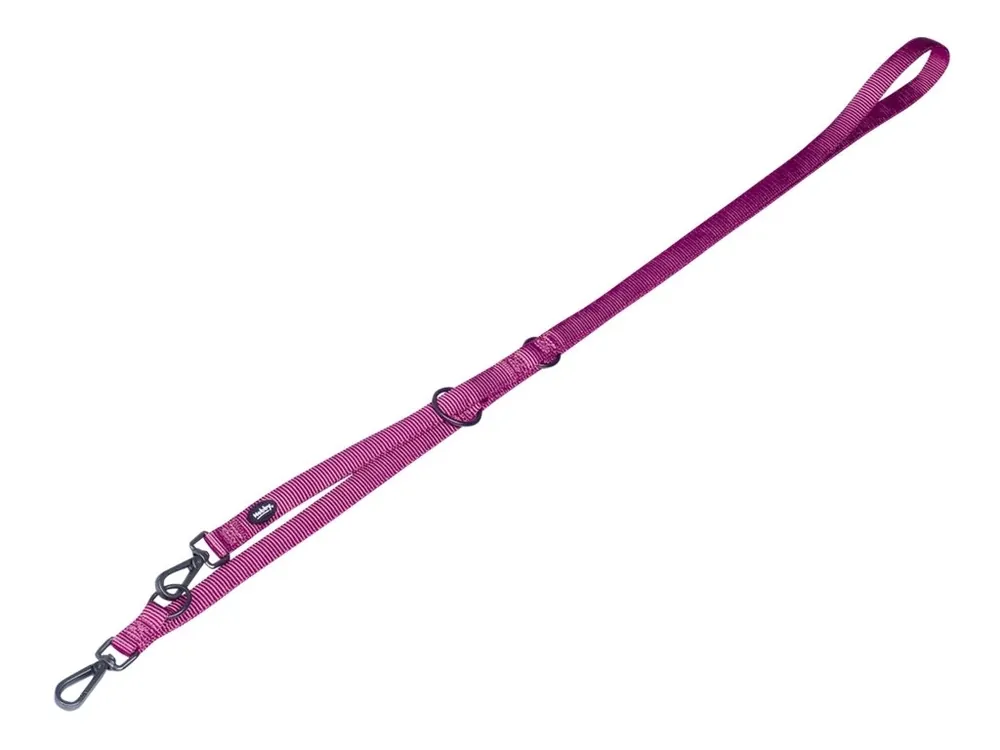 Nobby CLASSIC COMFORT vodítko nylon malina M-L 2m 25mm Cenově Výhodný