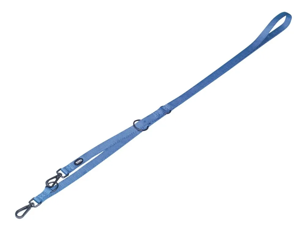 Nobby CLASSIC COMFORT vodítko nylon světle modrá S-M 2m 20mm Top Prodej
