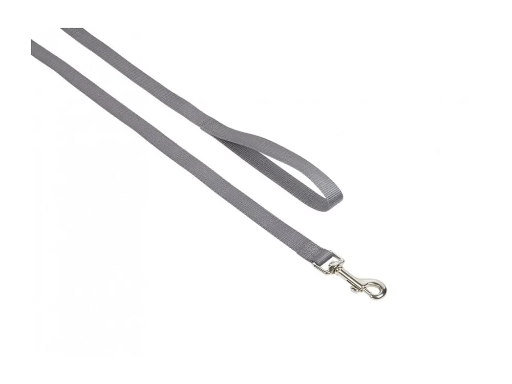 Nobby CLASSIC nylonové vodítko 120cm / 20mm šedá Super Cena