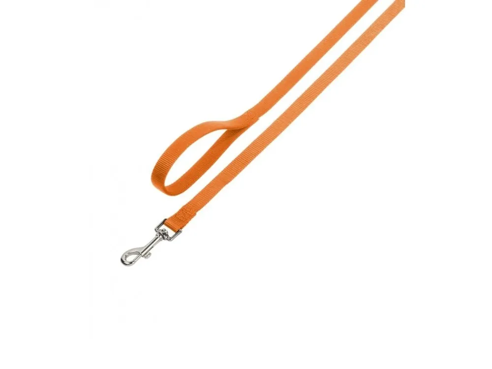 Nízká Cena Nobby CLASSIC nylonové vodítko 120cm / 25mm oranžová