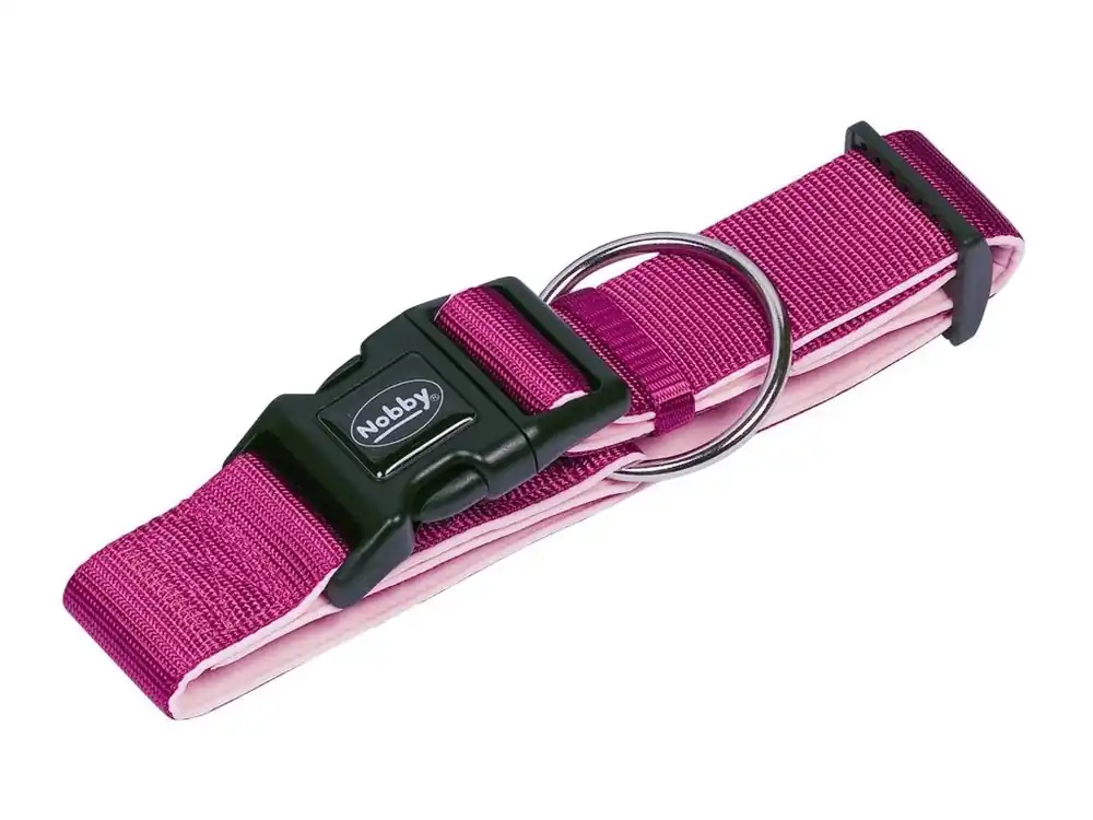 Nobby CLASSIC PRENO extra široký obojek neoprén malina L-XL 40-55cm Objednat Nyní