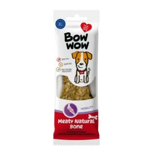 Cenový Hit Pamlsek pro psy Bow Wow Kost natural masová Mobility GF, 18 x 1 ks