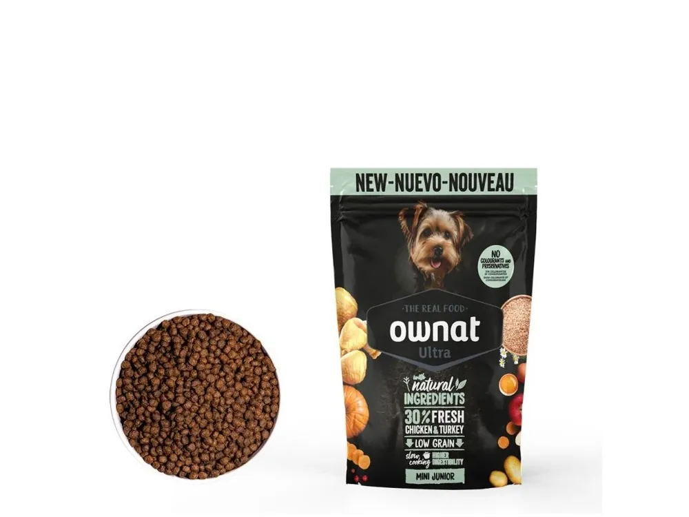 OWNAT ULTRA DOG Mini Junior 400g Nová Kolekce
