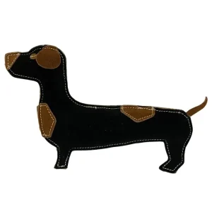 Cenová Bomba PafDog Jezevčík Tony Hračka pro psy z kůže a juty 26cm