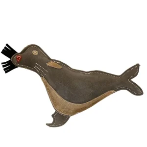 Jen Po Omezenou Doba PafDog Lachtan Gavin Hračka pro psy z kůže a juty 31cm