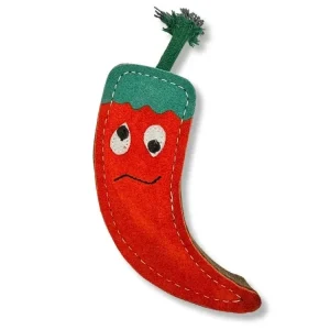 PafDog Red hot chilli paprička z kůže a juty 22cm Výprodej