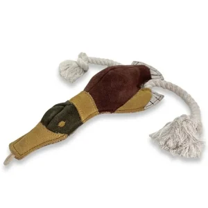 PafDog® Kačer Larry z kůže a juty 45cm Nejlepší Volba