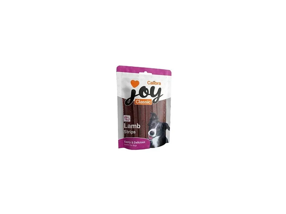 Cenově Výhodný Pamlsek pro psy Calibra Joy Dog Classic Lamb Strips NEW, 250 g