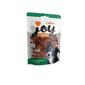 Pamlsek pro psy Calibra Joy Dog Snack Classic Duck Bits, 250 g Oblíbený