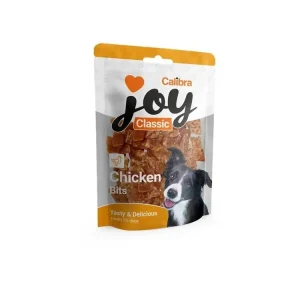 Pamlsek pro psy Calibra Joy Dog Snack Classic Chicken Bits, 80 g Nová Kolekce