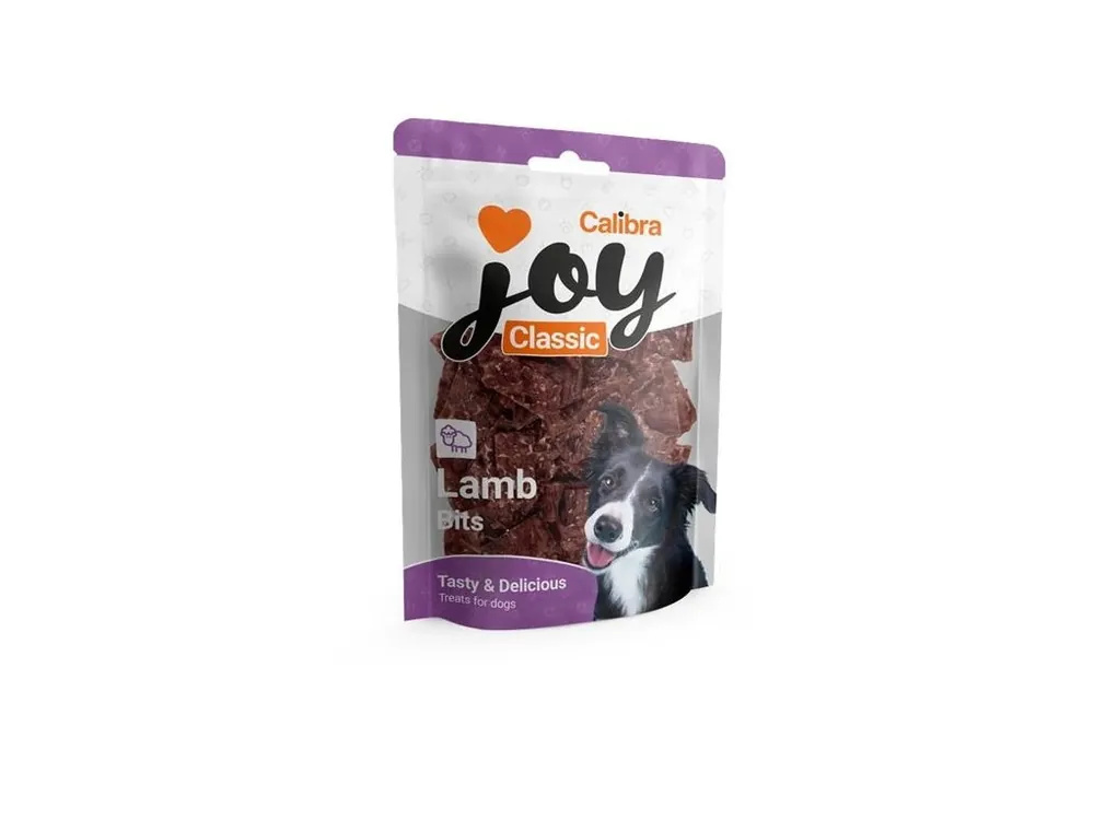 Nejprodávanější Pamlsek pro psy Calibra Joy Dog Snack Classic Lamb Bits, 80 g