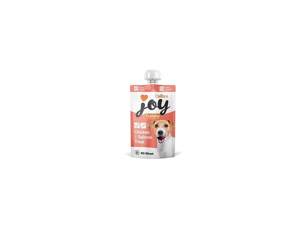 Pamlsek pro psy Calibra Joy Dog Yummy Chicken & Salmon Treat, 100 g Značkový