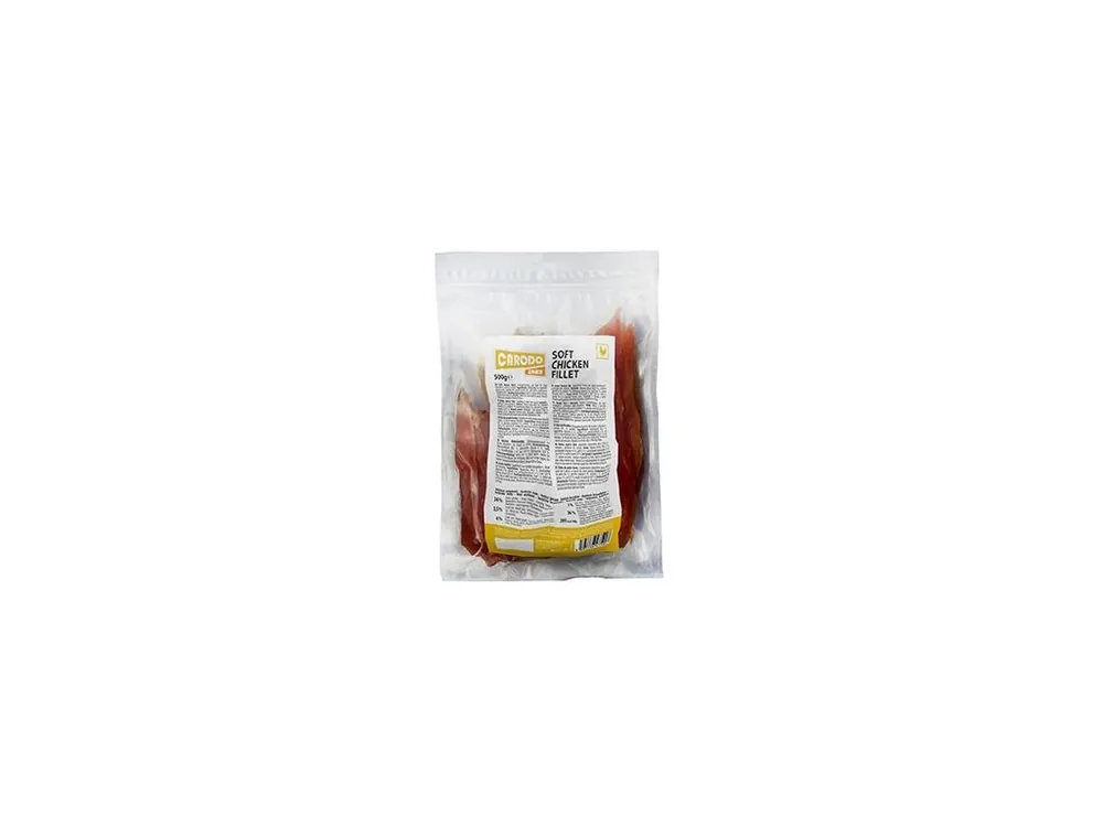 Pamlsek pro psy CARODO Dog Měkký kuřecí filet, 500 g Cenový Hit