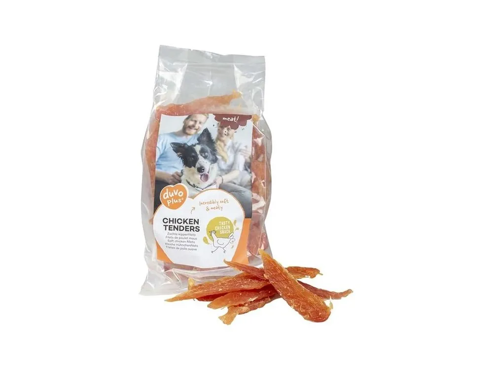 Pamlsek pro psy Duvo+ dog Meat! Chicken tenders, 1 kg Tovární Cena