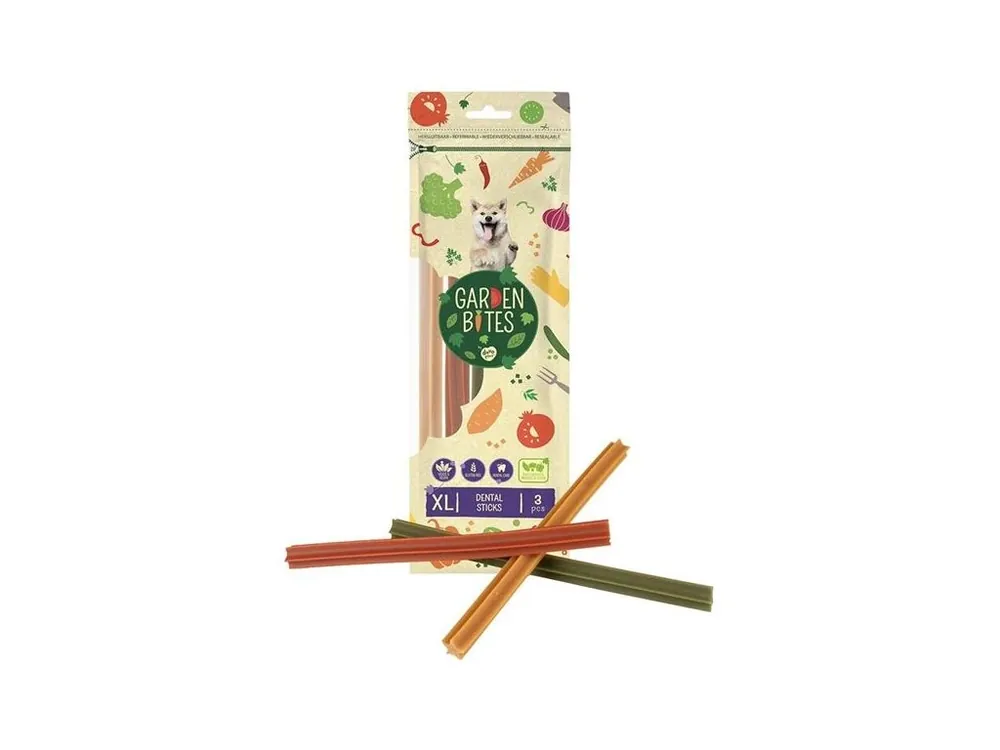 Výprodej Pamlsek pro psy Garden Bites Dental - Sticks XL, 3x 25 cm
