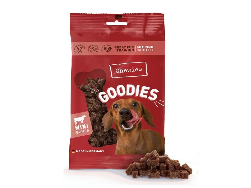Koupit Online Pamlsek pro psy CHEWIES Mini Snack hovězí, 125 g