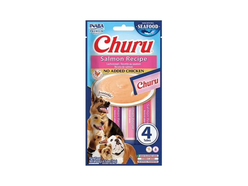 Kup Teď Pamlsek pro psy Inaba Churu dog snack losos, 4x14 g