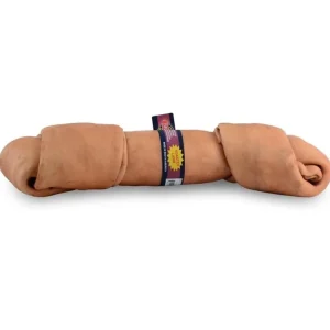 Pamlsek pro psy PetsUp Buvolí uzel jehněčí, 28 cm Poslední Šance