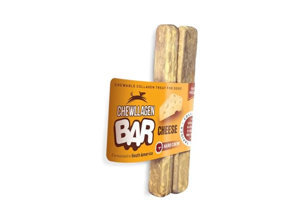 Pamlsek pro psy PetsUp Chewllagen BAR S, sýr, 3 ks Akční Cena