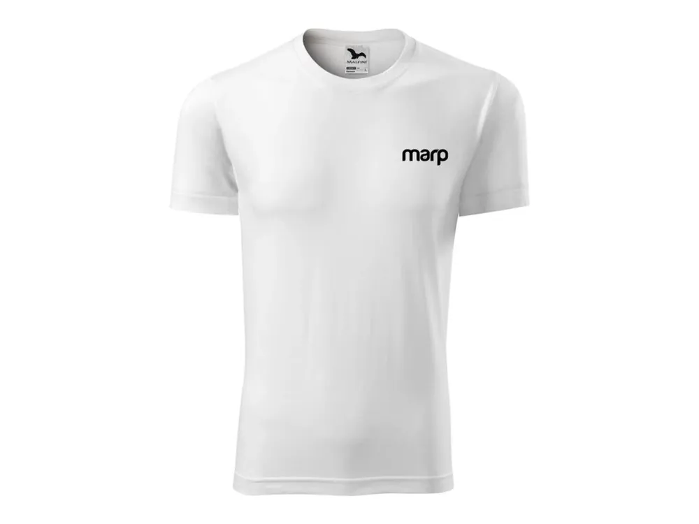 Pánské triko Marp Signature - bílé Nejlepší Cena