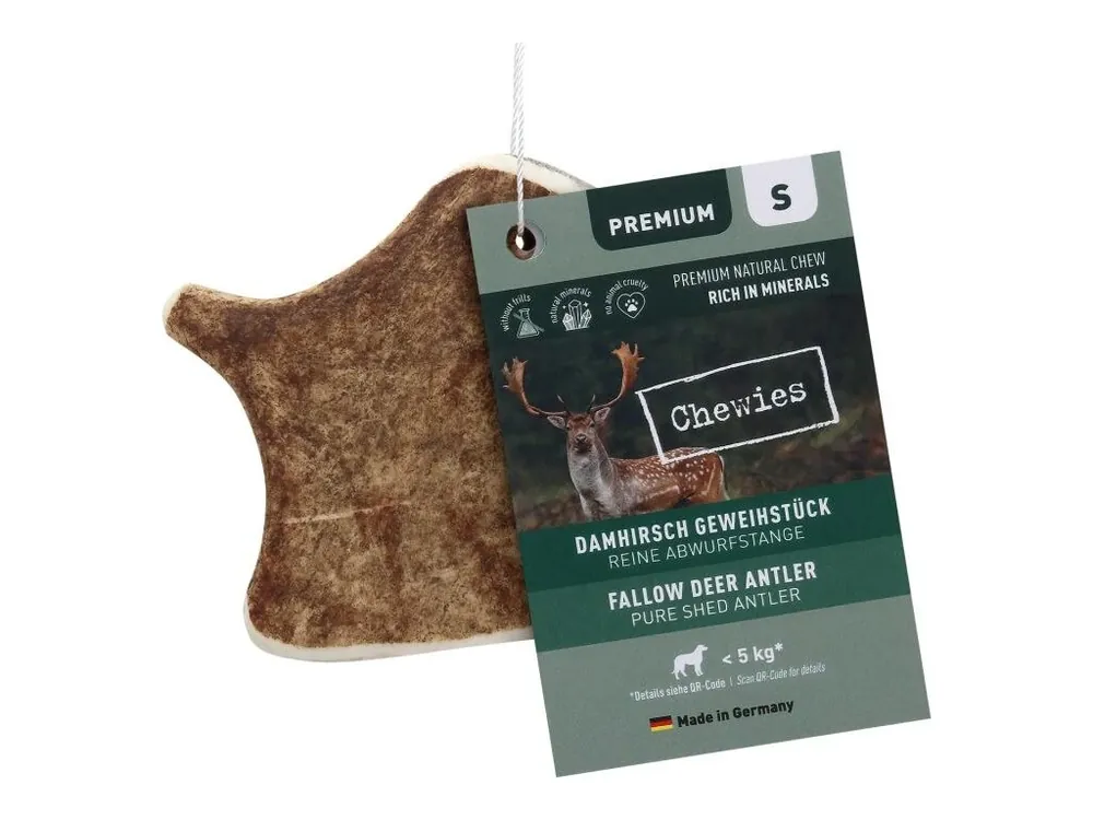 Paroží dančí Chewies Geweih - Snack - S Sleva