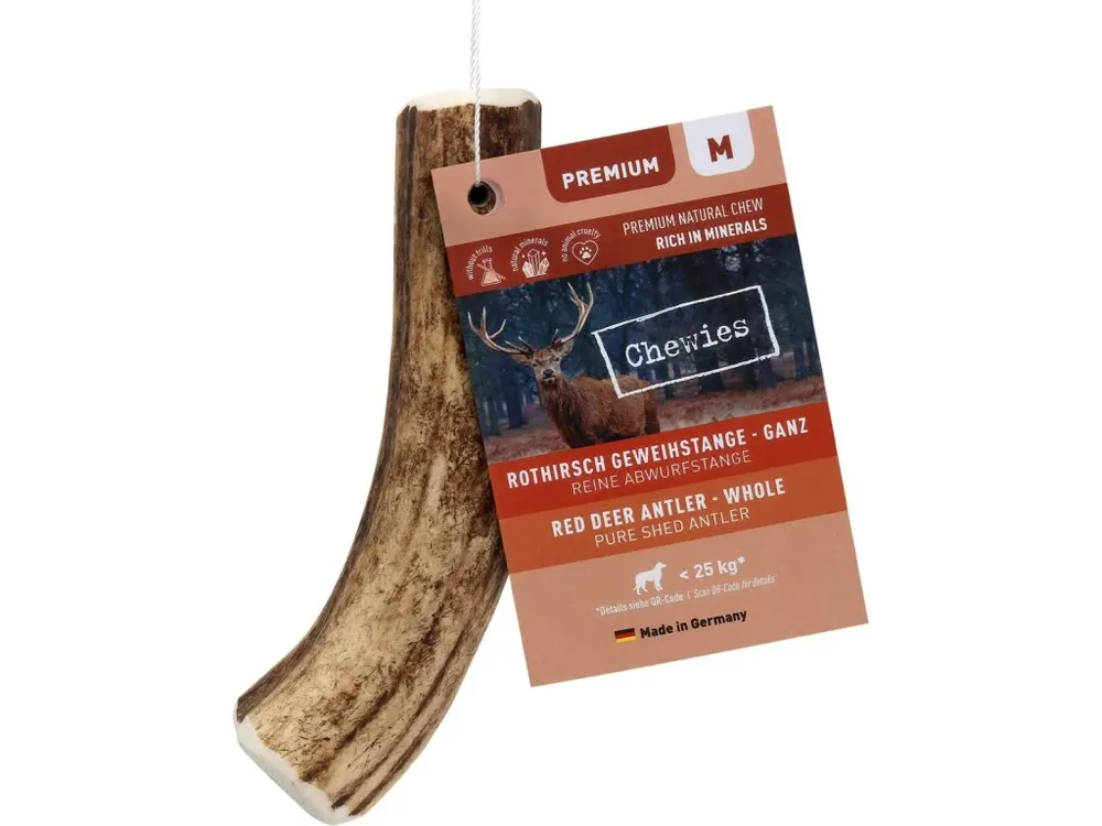 Paroží jelení Chewies Geweih - Snack - M Akční Nabídka