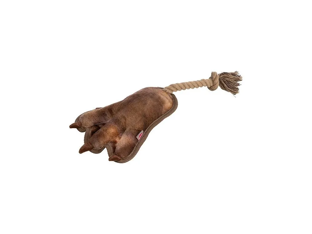 Nejprodávanější PAW, tlapa na laně se zvukem, 35 cm, plyš