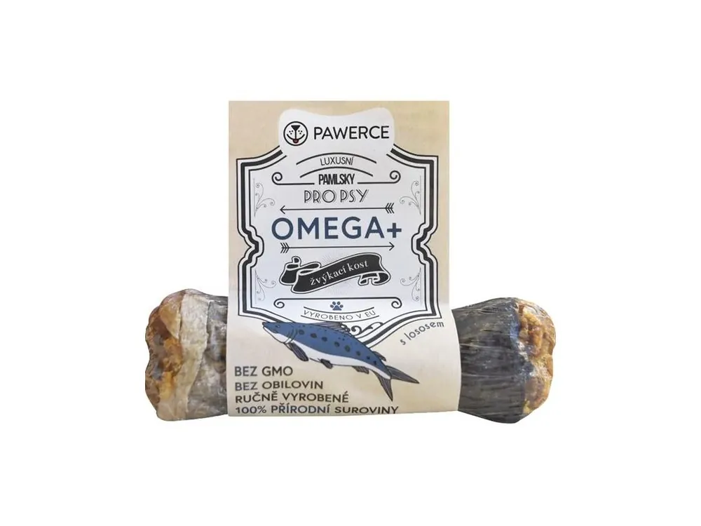 Pawerce žvýkací kost plněná OMEGA+ 10cm Cenově Výhodný