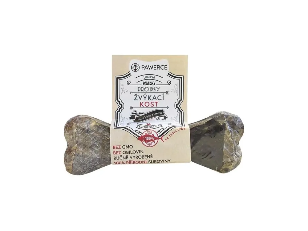 Super Cena Pawerce žvýkací kost z lososa 12 cm