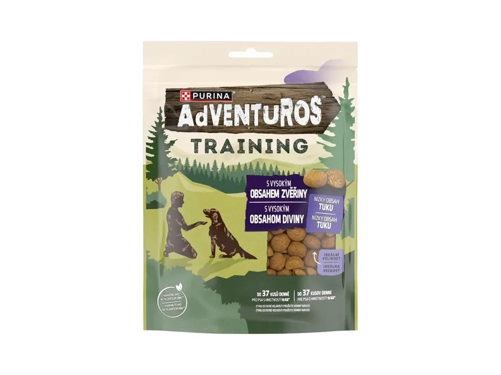 Pamlsek pro psy Purina Adventuros Training Venison, 115 g Nejlepší Volba