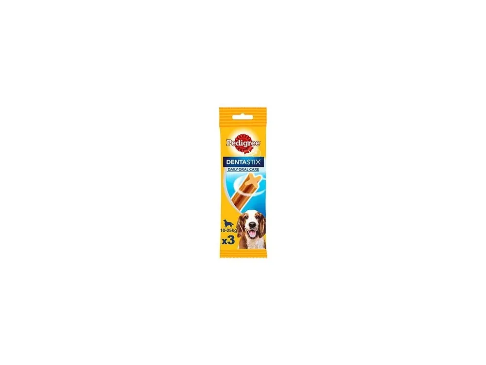Pedigree poch.DentaStix Dental Medium 3ks/77g Sezónní Sleva