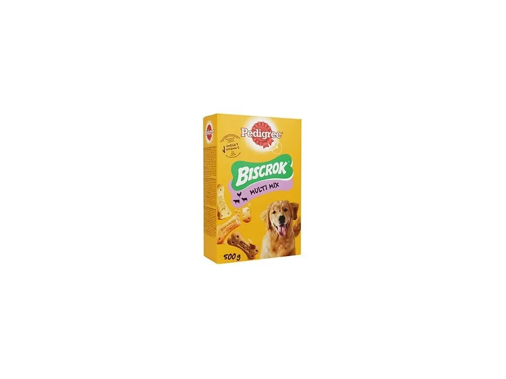 Pedigree poch.Multi Original Flavour Biscuit 500g Pouze Dnes