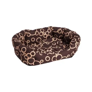 Bezpečná Platba Pelech 8 hran bavl. Bednář hnědo/béžový 45 cm