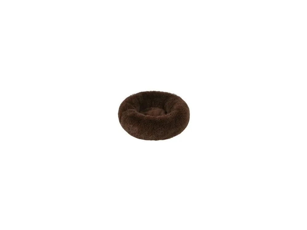 Pelech kulatý ADELE s dlouhým vlasem 50cm hnědá Cenová Bomba