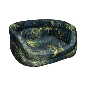 Pelech pro psy Mikas Květinový zelený 65x65cm Sezónní Sleva
