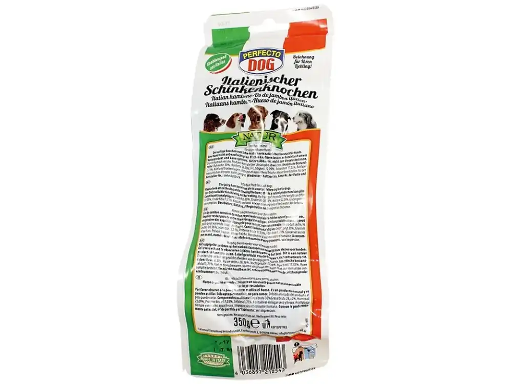 Výprodej Perfecto Dog šunková kost 350g