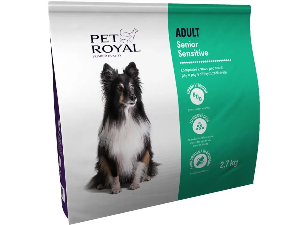Pet Royal Adult Senior Sensitive 2,7kg Nejlepší Volba
