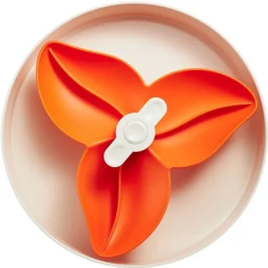 PetDreamHouse interaktivní miska Spin Bougainvillea – oranžová Výprodej