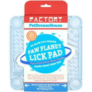 Nakupujte Hned PetDreamHouse lízací podložka Paw Planet Lick Pad – světle modrá