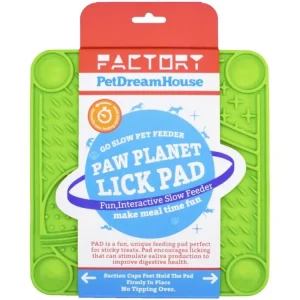 Cenová Bomba PetDreamHouse lízací podložka Paw Planet Lick Pad – zelená