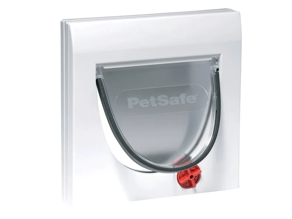 PetSafe® Staywell Dvířka klasická bílá s tunelem Pouze Dnes