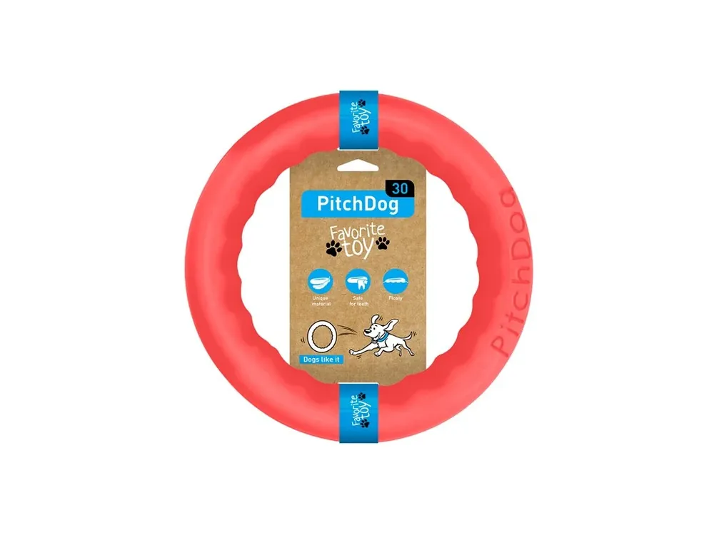 Originální PitchDog tréninkový Kruh pro psy růžový Medium