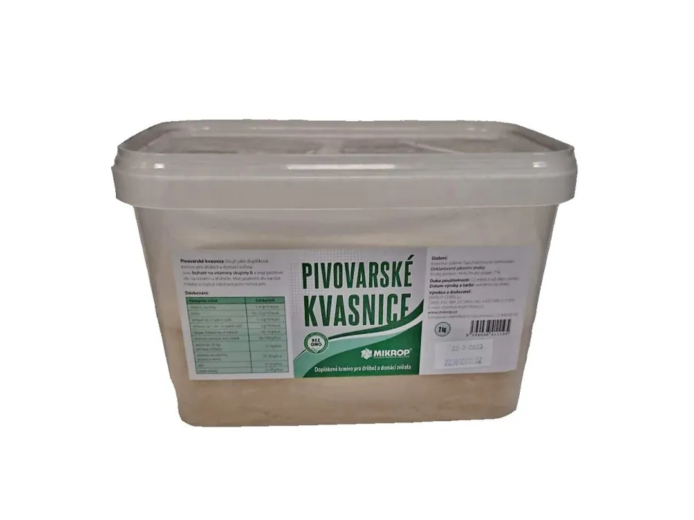 Pivovarské kvasnice Mikrop 2 kg Zlevněný