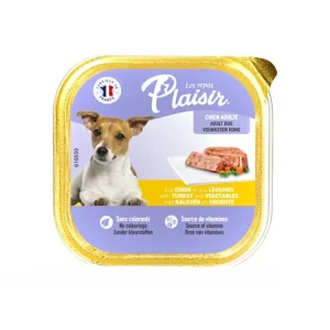 Akční Nabídka Plaisir Dog krůtí, vanička 300 g