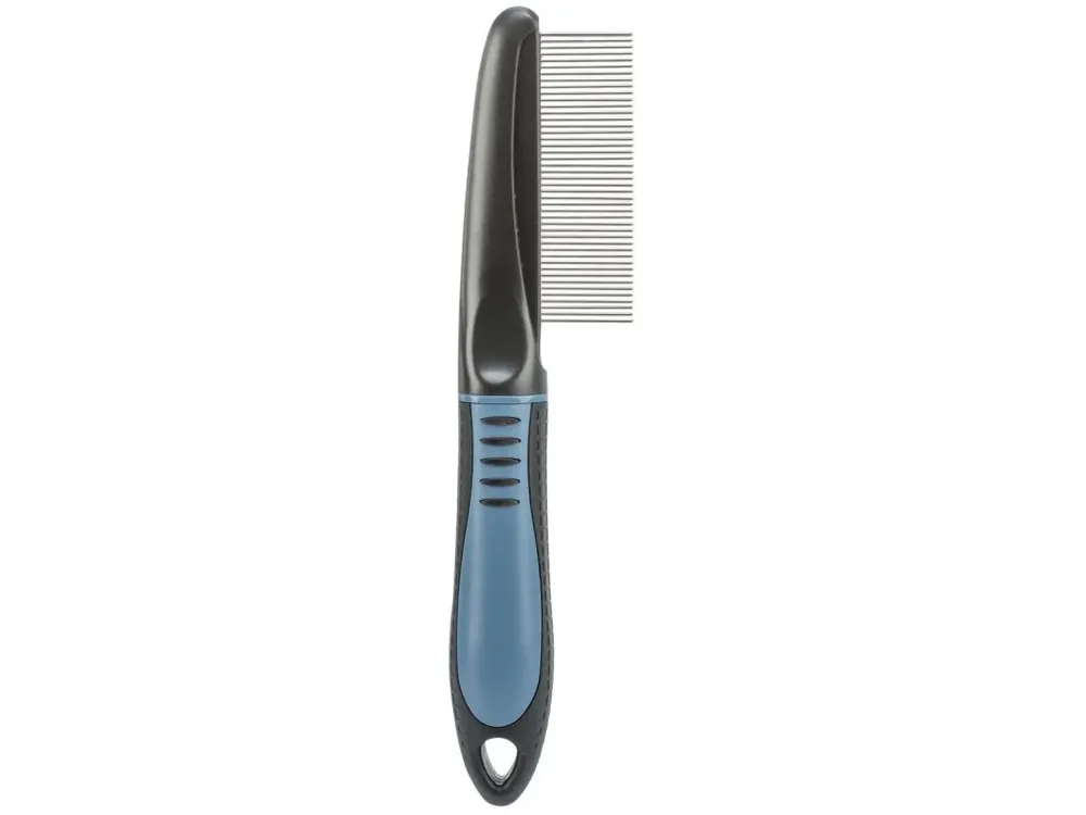 Plastový hřeben jemný s protiskluzovou rukojetí 22 cm Sleva