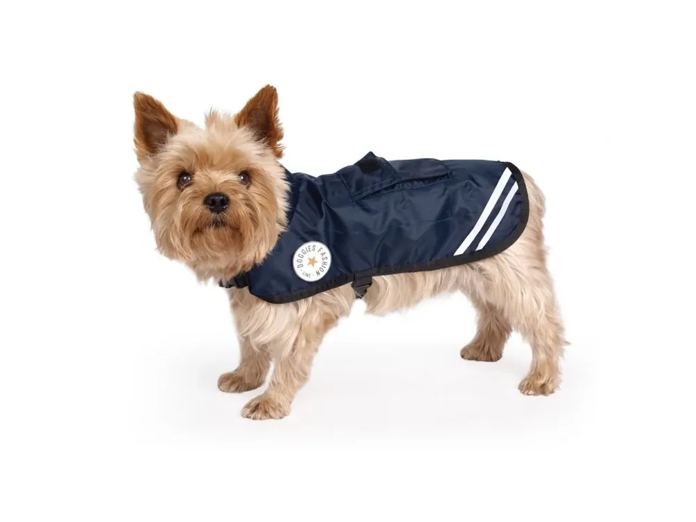 Sleva Pláštěnka pro psy Tommi POCKER NAVY, 20 cm