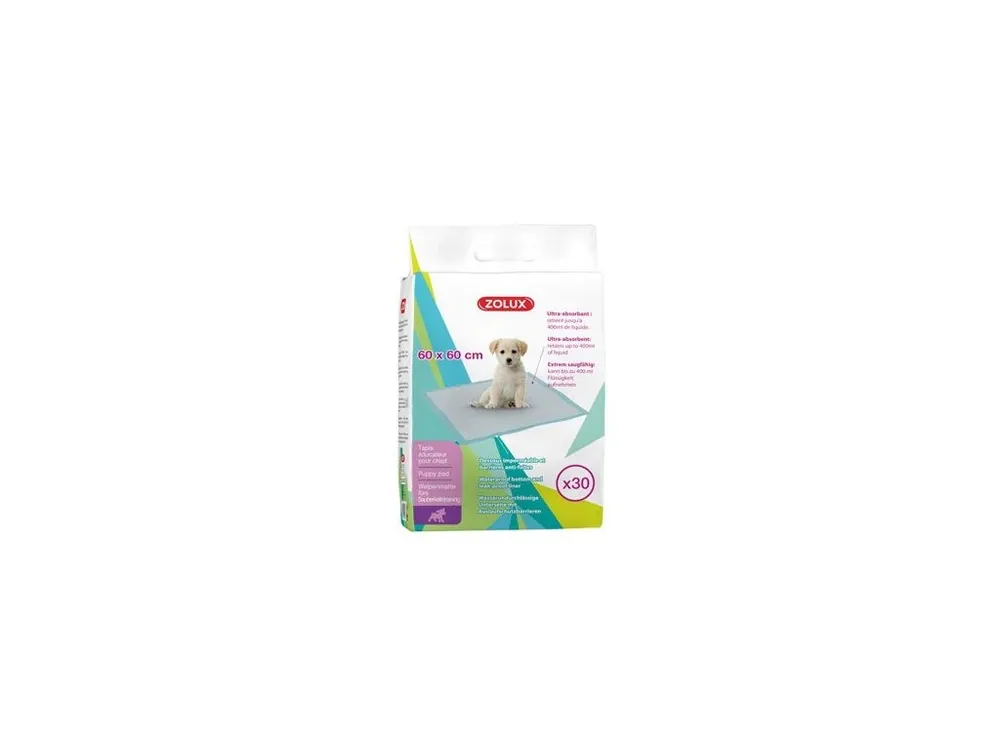 Podložka štěně 60x60cm ultra absorbent bal 30ks Zolux Ověřený
