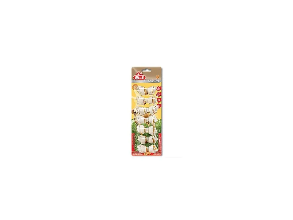 Poslední Šance Pochoutka 8in1 Delights Chicken Bones XS 7ks