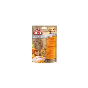 Pochoutka 8in1 Meaty Treats FD Chicken/Carrots 50g Autentický